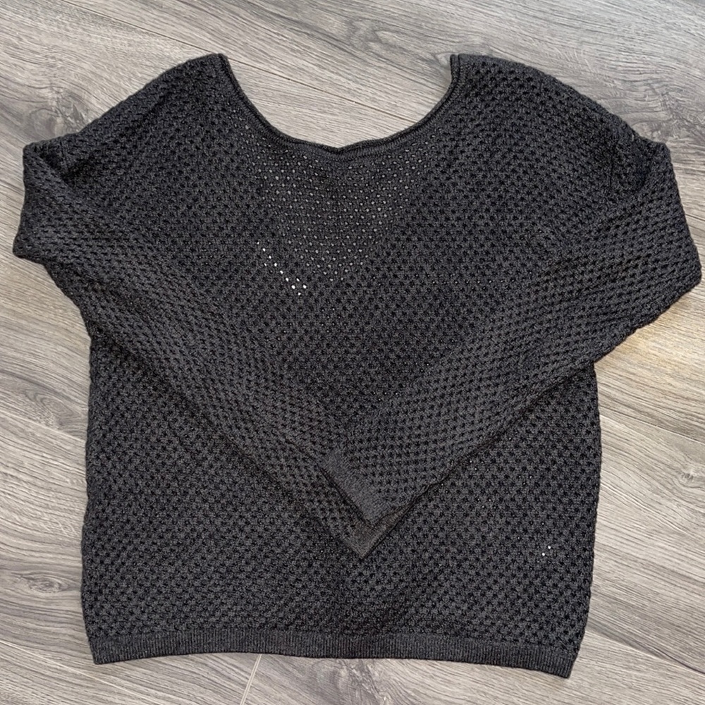 Gently Used Medium Grey “Harper Lane” Sweater